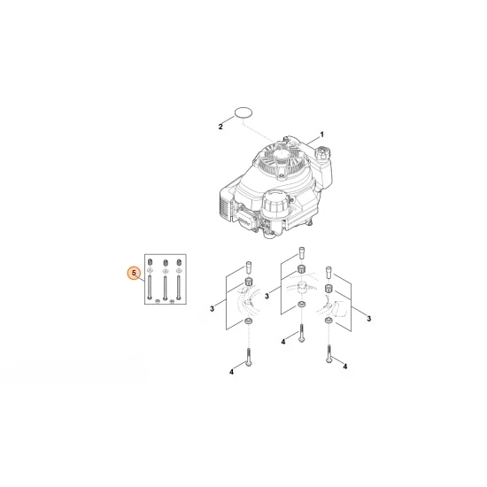 Stihl  zestaw naprawczy (wkładka gwintowana) 0000 007 1800